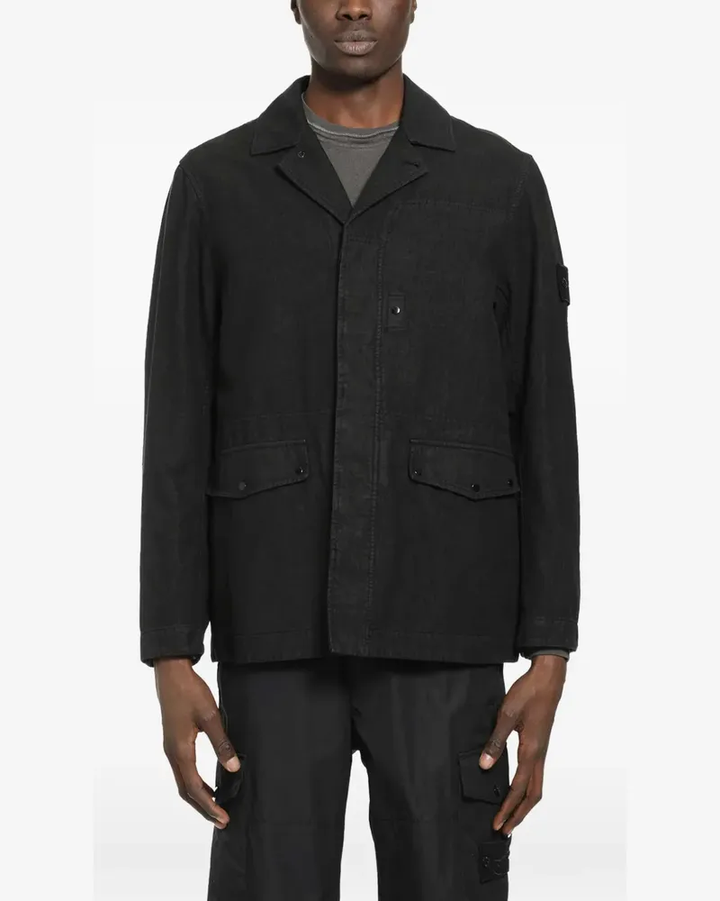 Stone Island Coach jacket - Schwarz Schwarz