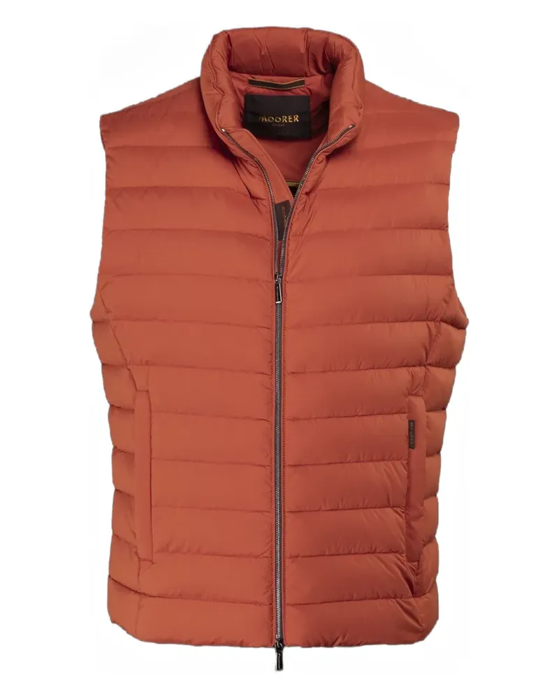 MOORER Gesteppte Weste - Orange Orange