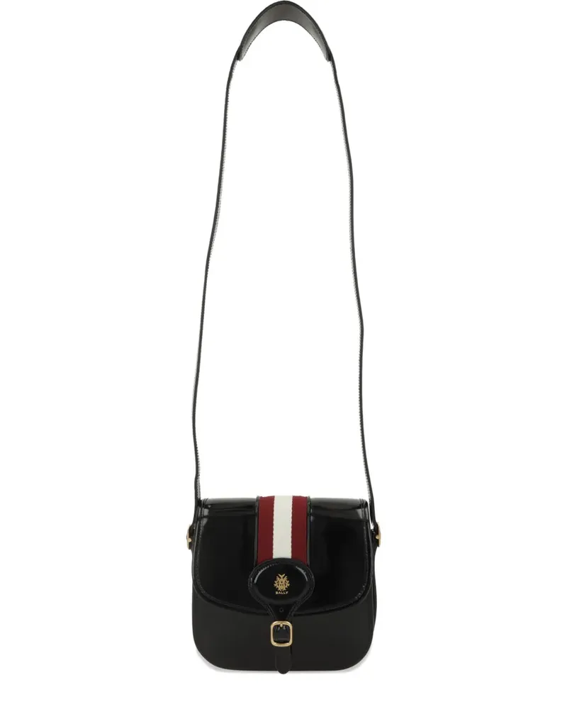 Bally Mini Beckett Schultertasche - Schwarz Schwarz