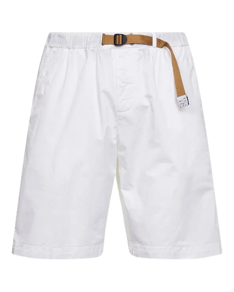 PLAN C belt shorts - Weiß Weiß