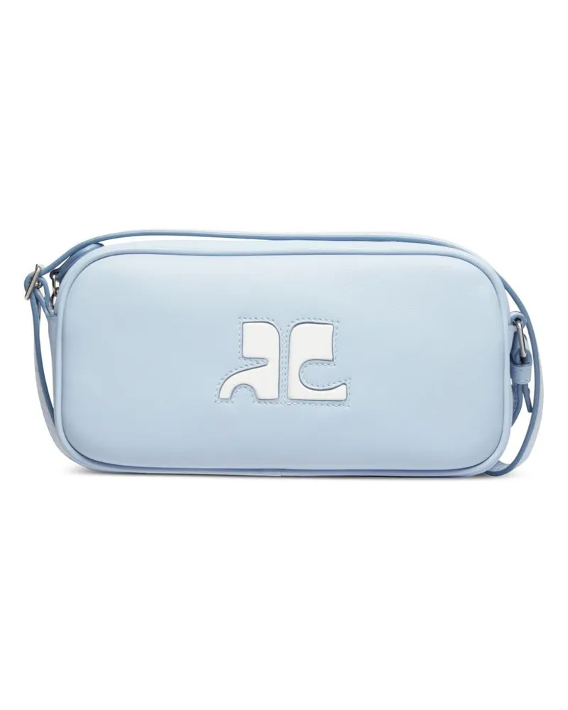 Courrèges Reedition Tasche aus Leder - Blau Blau
