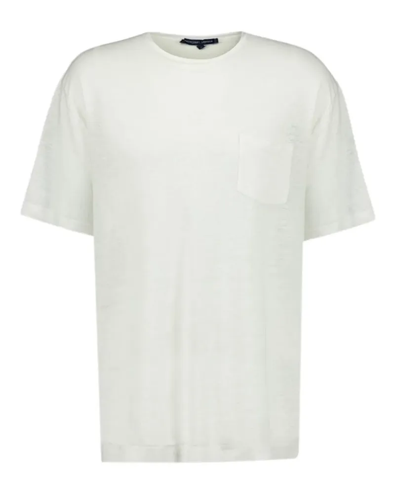 Frescobol Carioca Carmo T-Shirt mit rundem Ausschnitt - Weiß Weiß