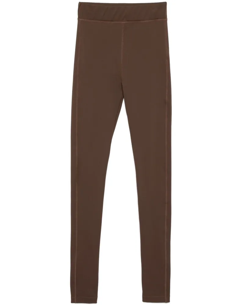 Christophe Lemaire Second Skin Leggings aus Jersey - Braun Braun