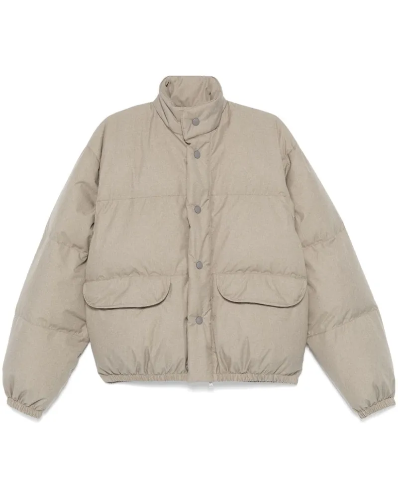 Our Legacy Gesteppte Inhale Jacke - Grau Grau