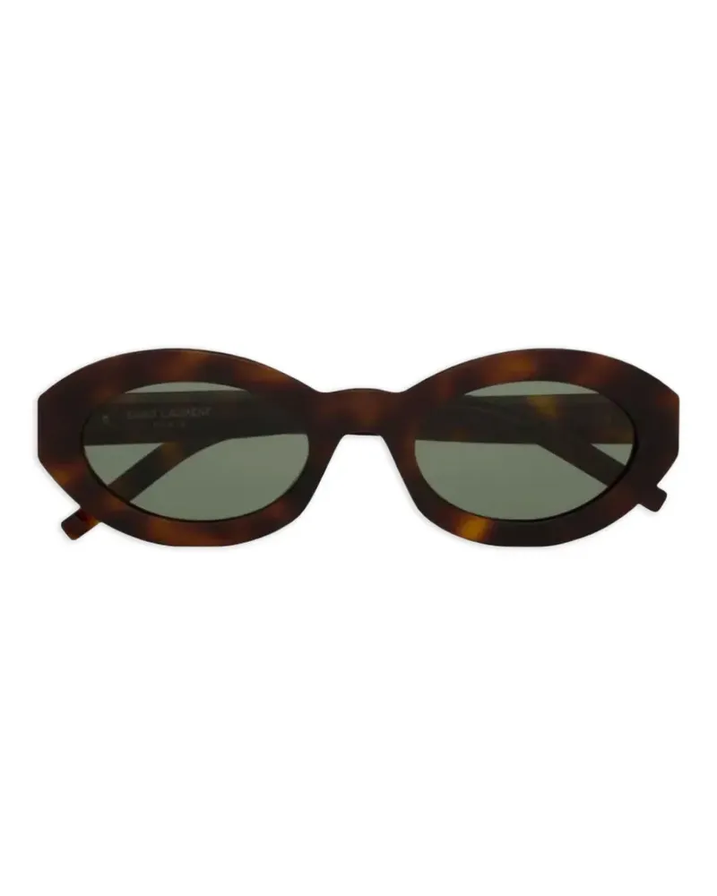 Saint Laurent Ovale SL M136 Sonnenbrille - Braun Braun