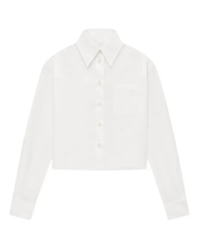 Amiri Hemd aus Popeline - Weiß Weiß