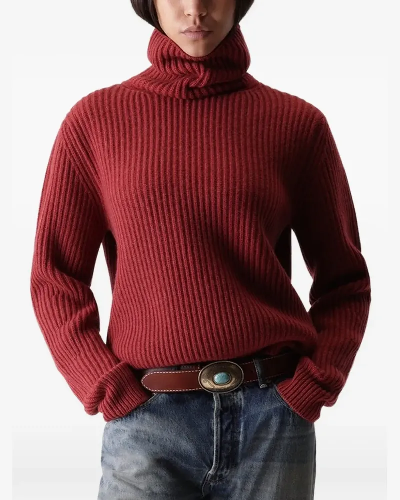 Fortela Laura ribbed-knit sweater - Rot Rot