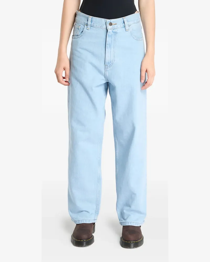 Carhartt WIP Brandon Jeans mit Logo-Patch - Blau Blau