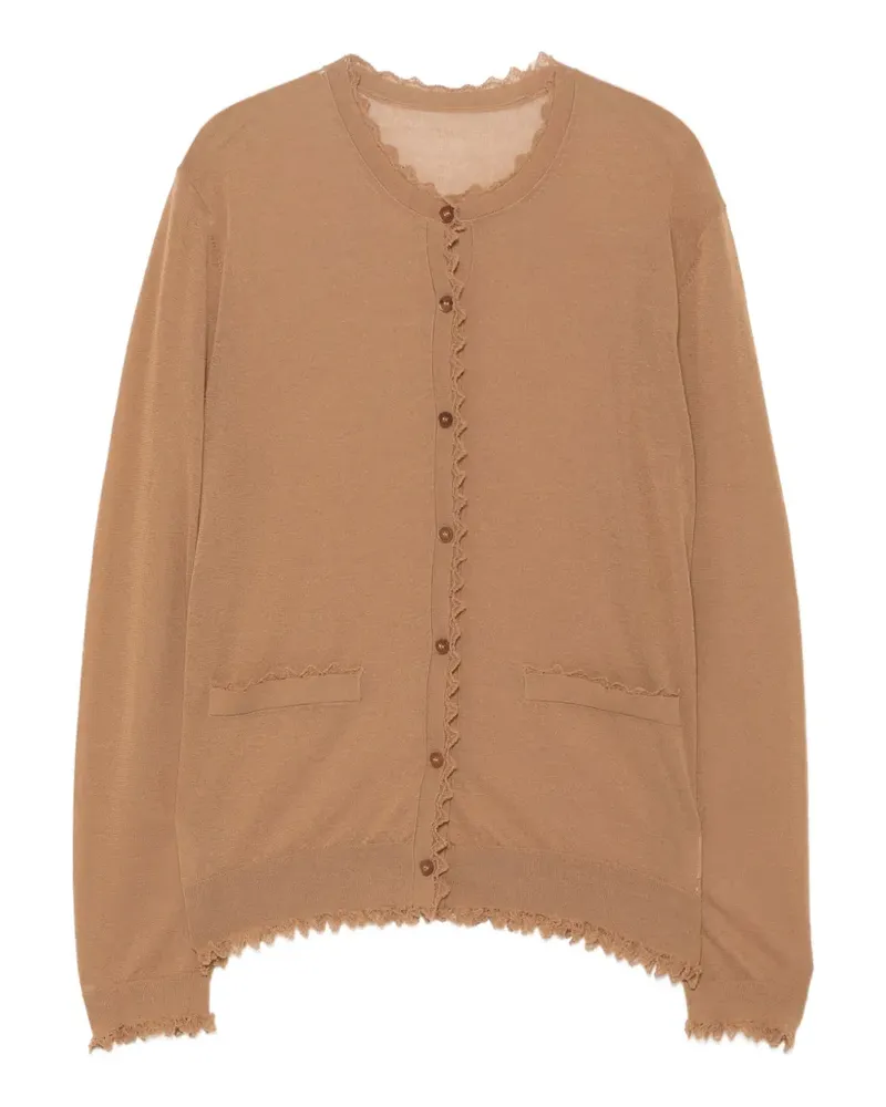JNBY Cardigan mit Muschelsaum - Braun Braun