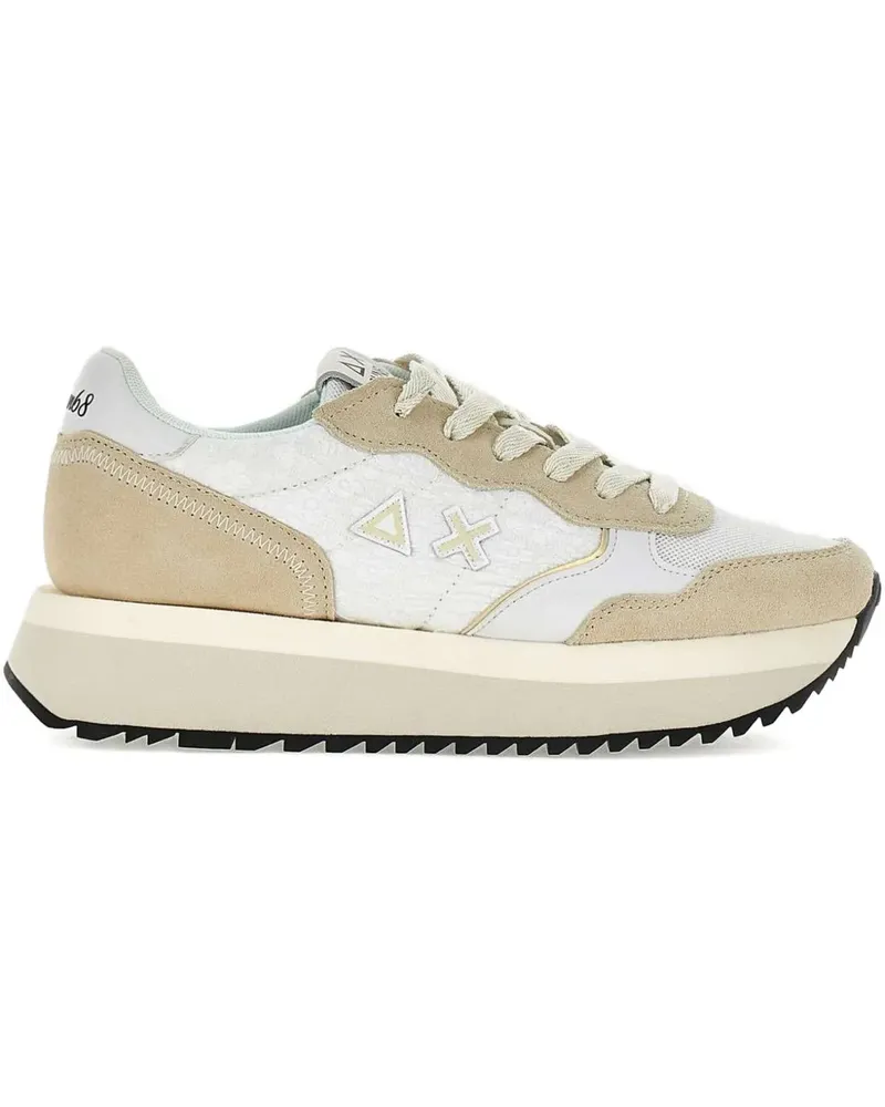 Sun68 Sneakers mit Plateau - Nude Nude