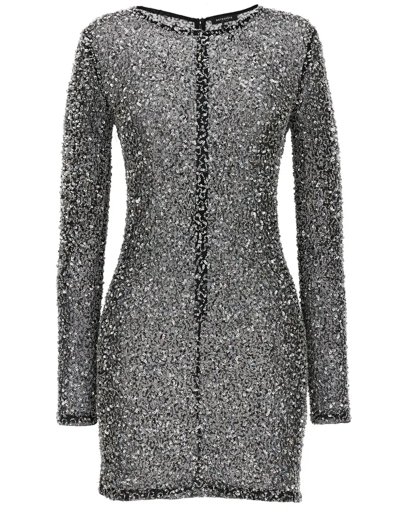 Retrofête Emani Kleid - Schwarz Schwarz
