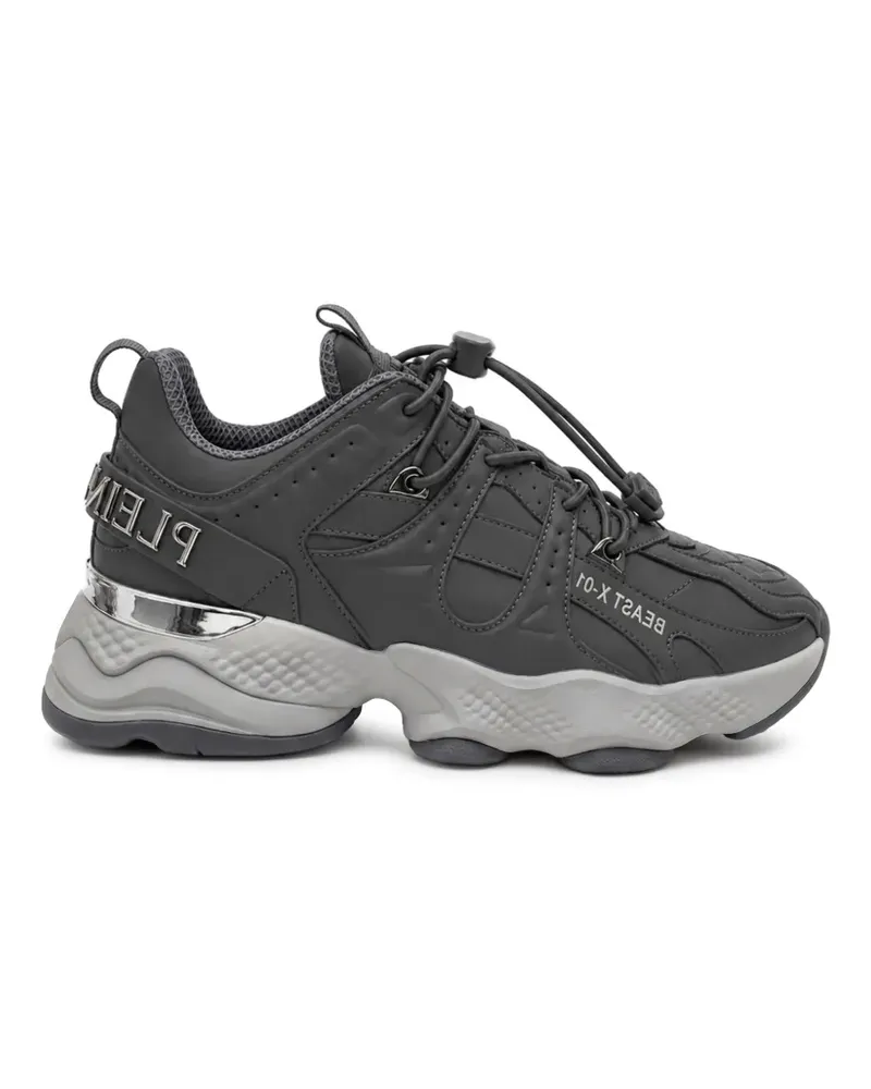Philipp Plein Runner Beast X-01 Sneakers - Grau Grau