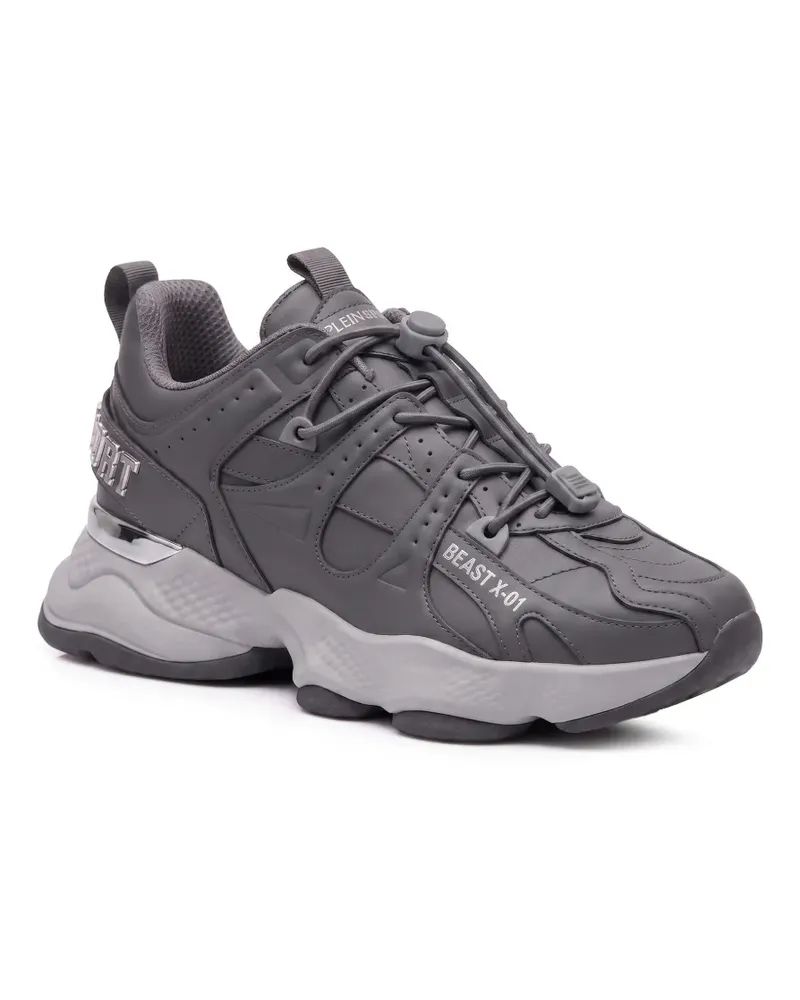 Philipp Plein Runner Beast X-01 Sneakers - Grau Grau
