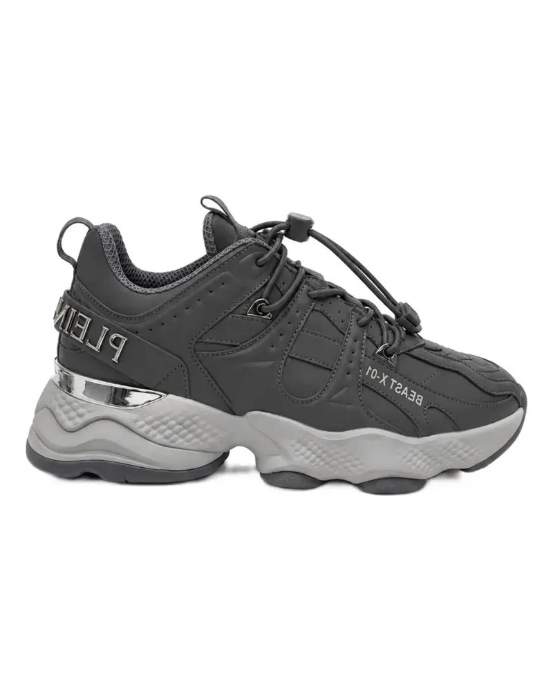 Philipp Plein Runner Beast X-01 Sneakers - Grau Grau