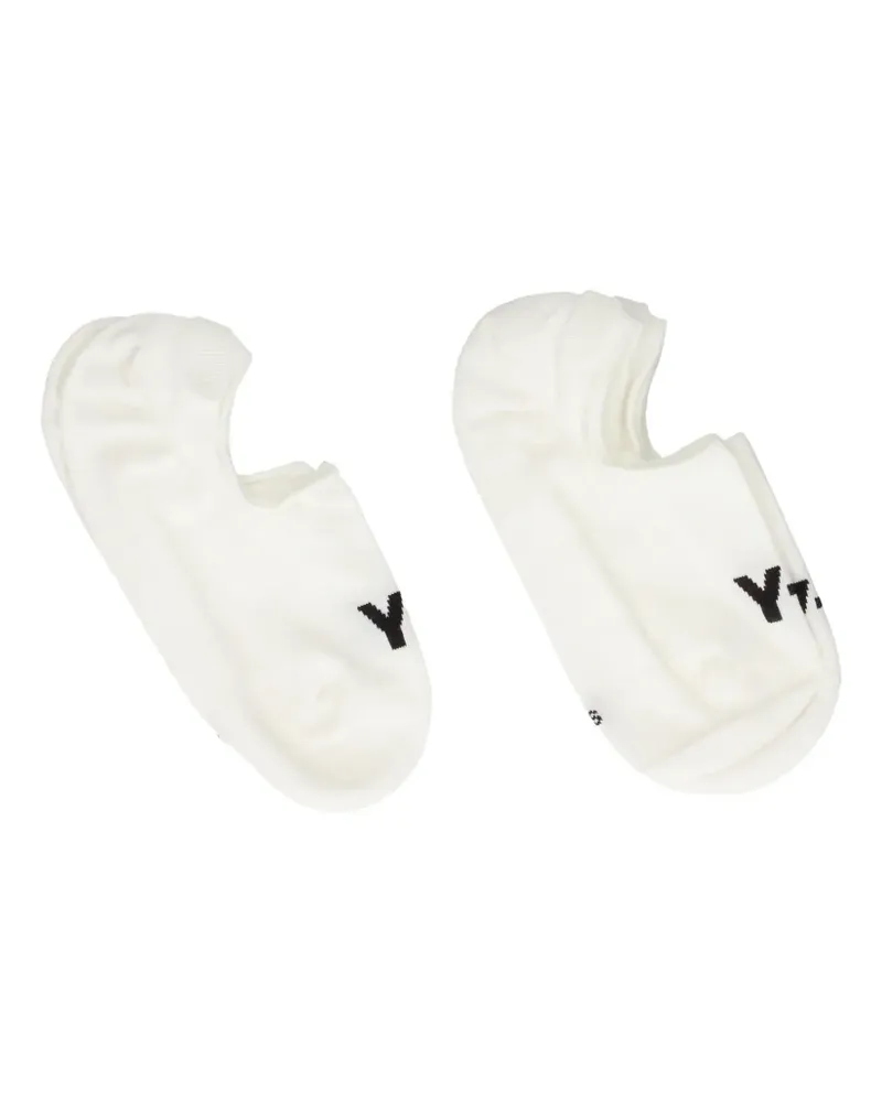Y-3 Socken mit Logo - Weiß Weiß