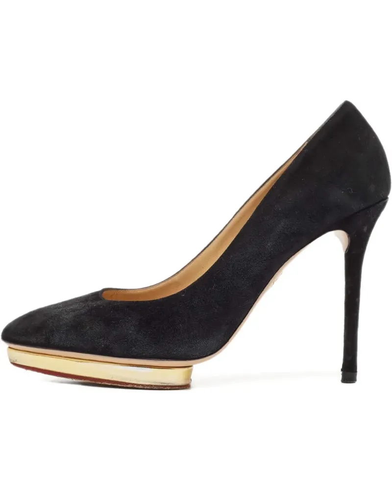 Charlotte Olympia Dolly Pumps mit Absatz - Schwarz Schwarz