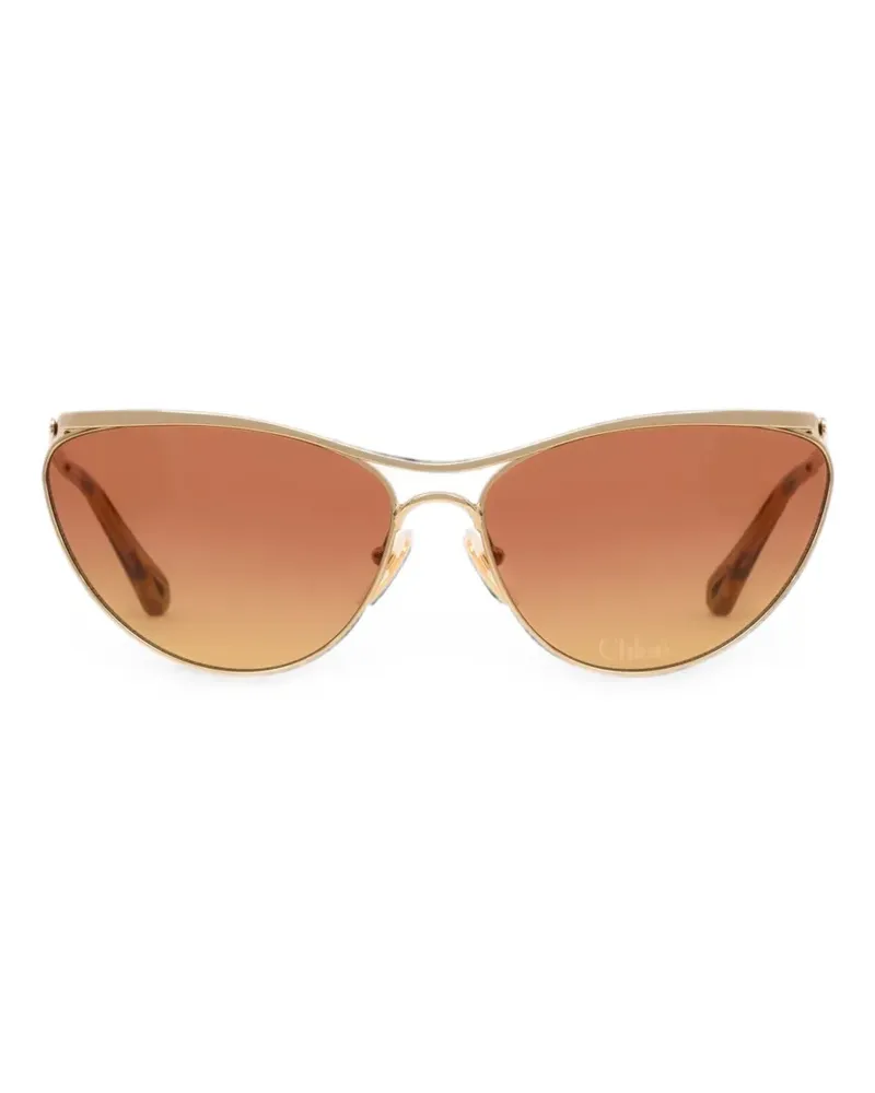 Chloé Uma cat-eye frame sunglasses - Gold Gold