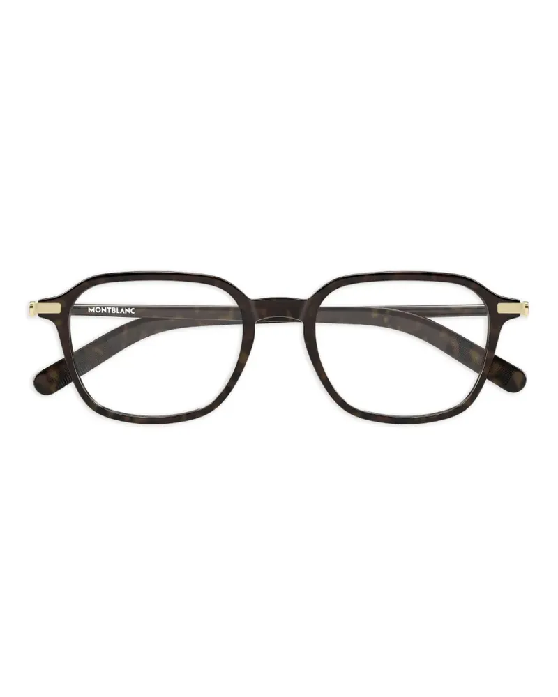 Montblanc geometric-frame glasses - Braun Braun