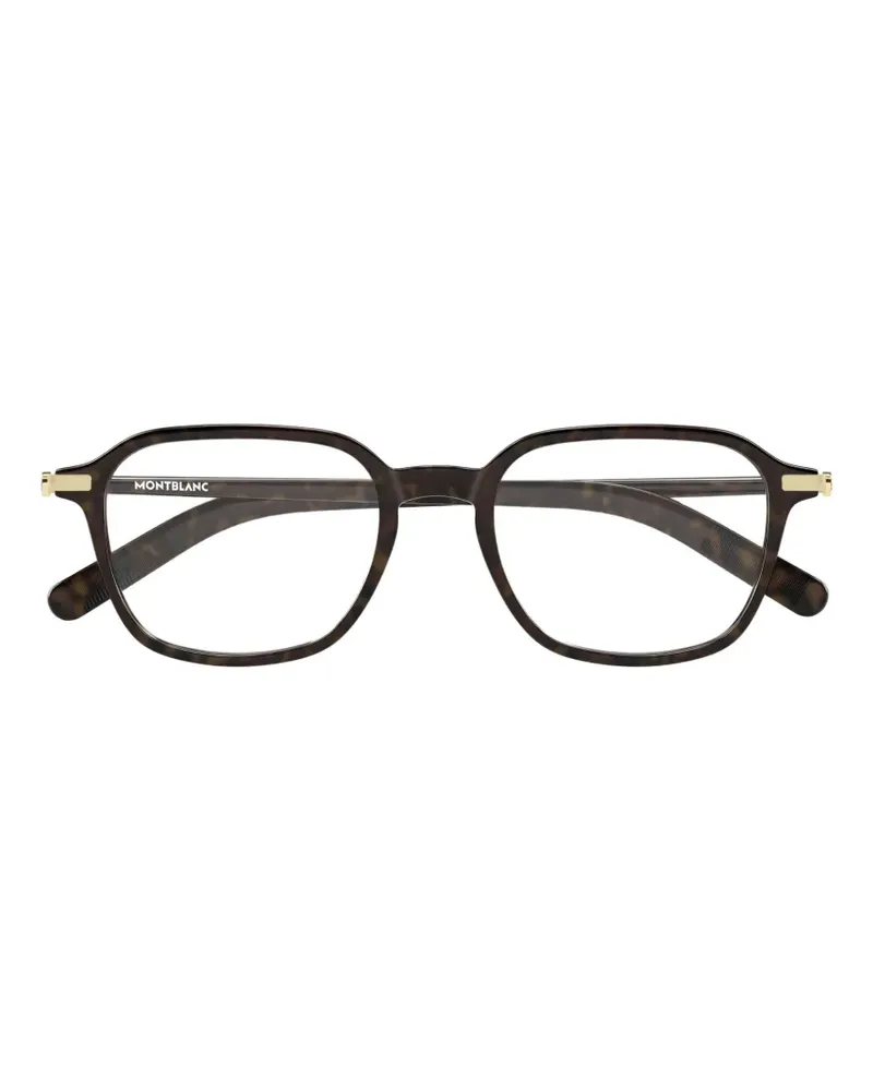 Montblanc geometric-frame glasses - Braun Braun