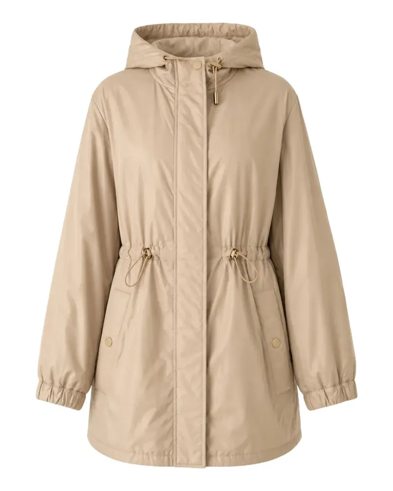 Max Mara Daunenjacke mit Kapuze - Nude Nude