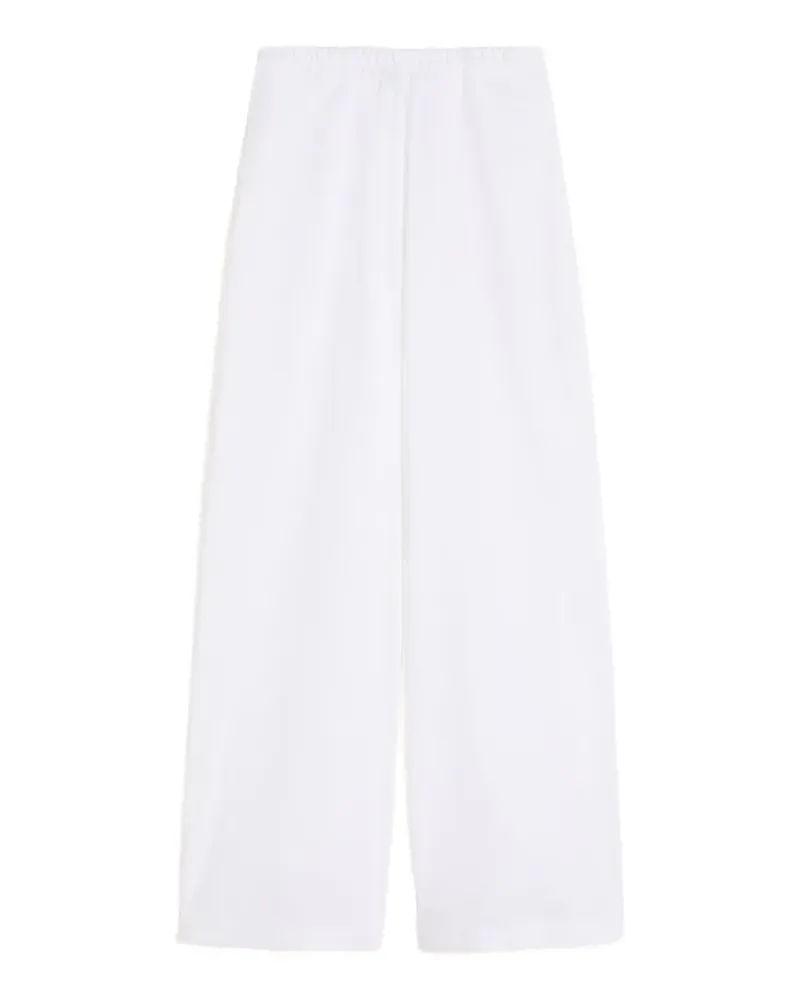Max Mara elasticated-waist trousers - Weiß Weiß