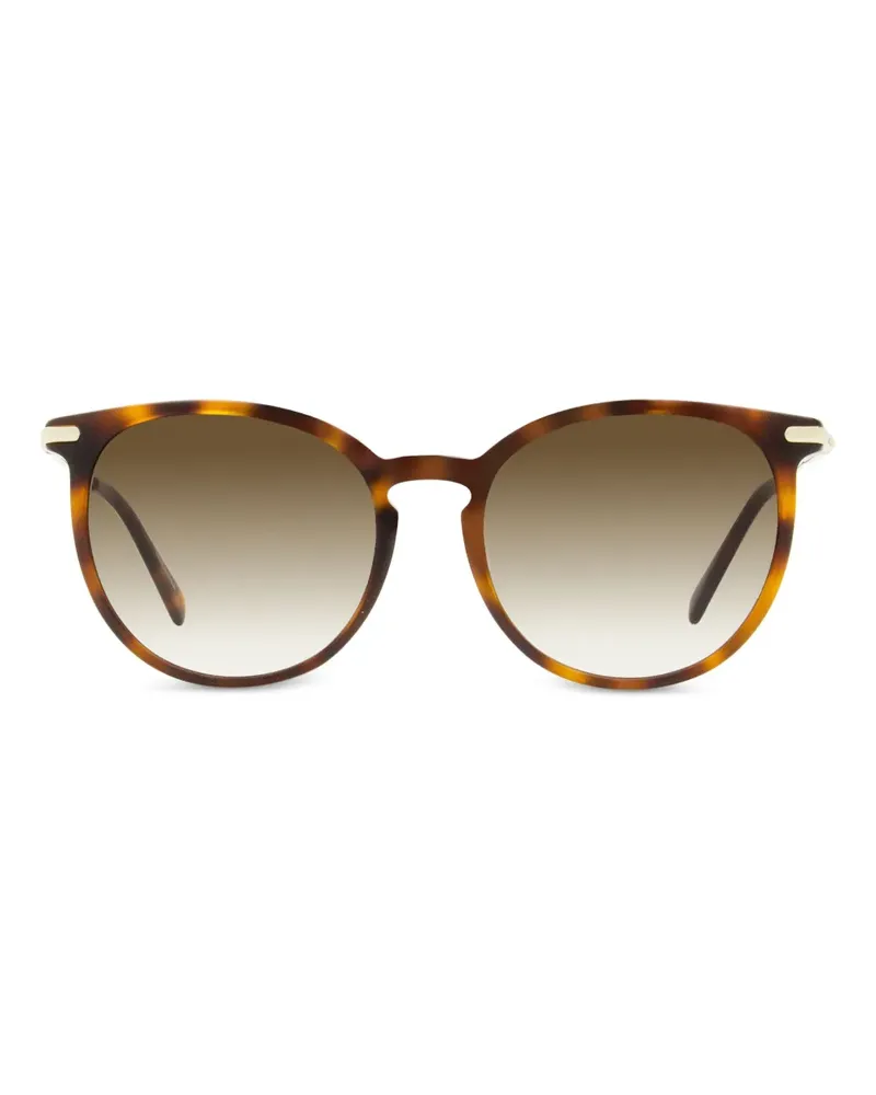 Longchamp Sonnenbrille im Panto-Design - Braun Braun