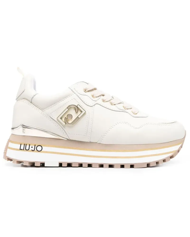 Liu Jo Sneakers mit Logo - Nude Nude