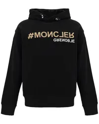 Moncler Hoodie mit Logo-Print Schwarz