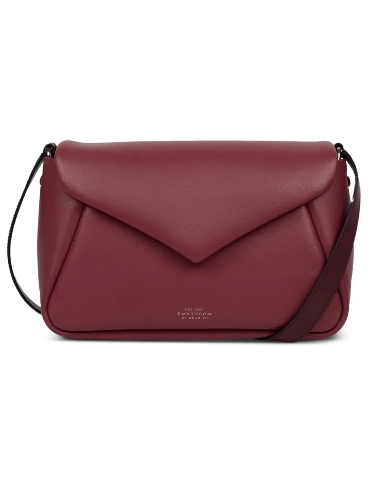 Smythson Milton Umhängetasche - Rot Rot