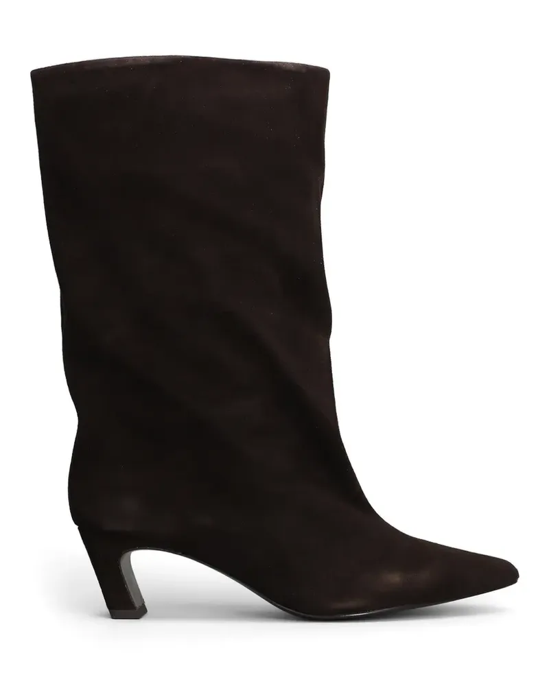 ash Kniehohe Stiefel mit spitzer Kappe - Braun Braun