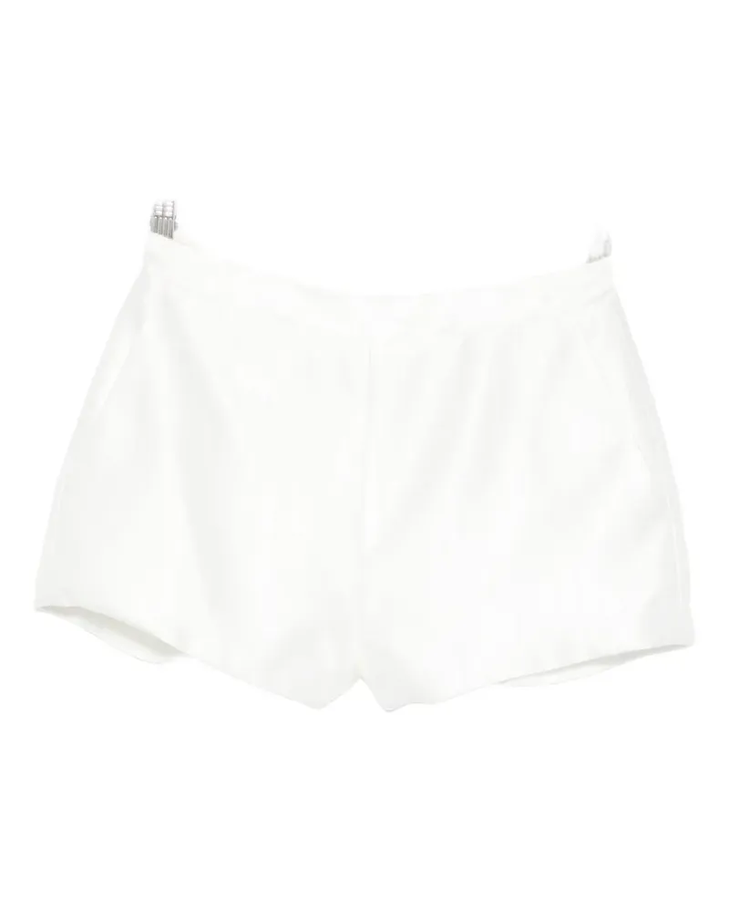 Redemption zip-fastening shorts - Weiß Weiß