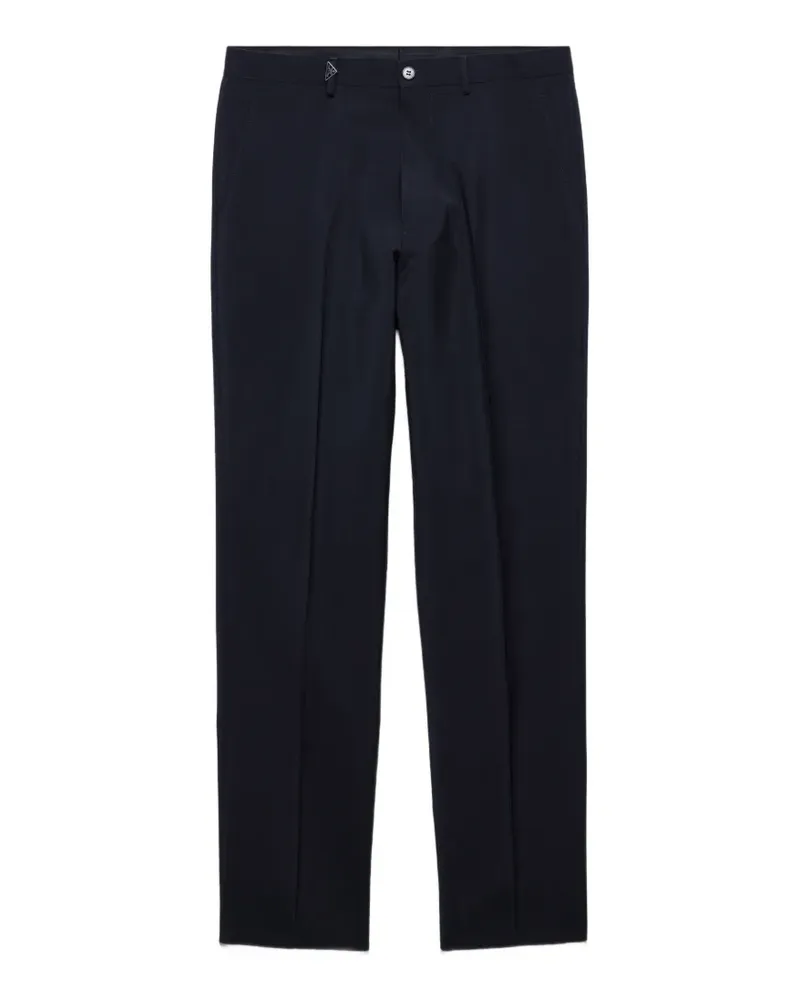 Prada Hose aus Mohairwolle - Blau Blau