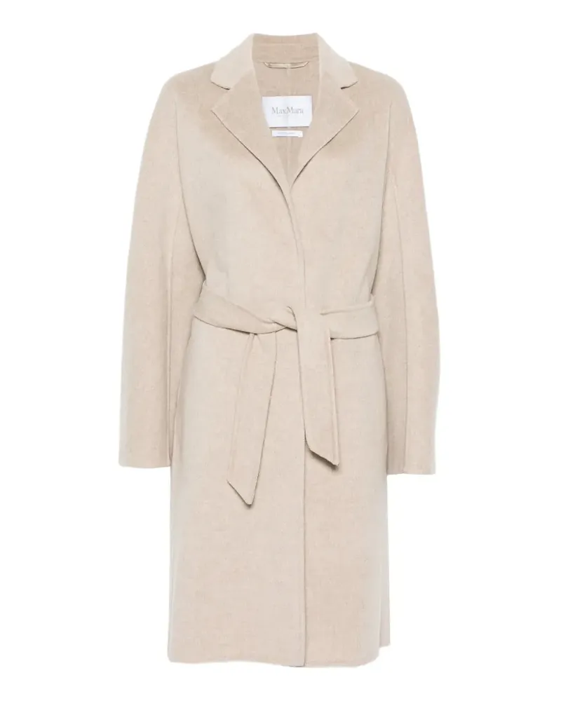 Max Mara cashmere robe coat - sand - Nude Nude