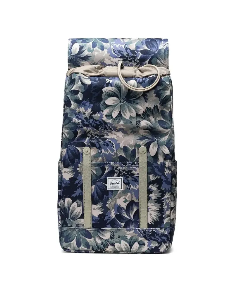 Herschel Supply Co. Retreat Rucksack mit Blumen-Print - Blau Blau