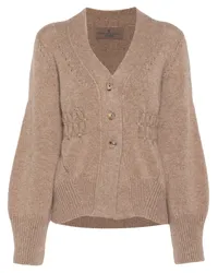 Ermanno Scervino Cardigan aus Kaschmir Braun