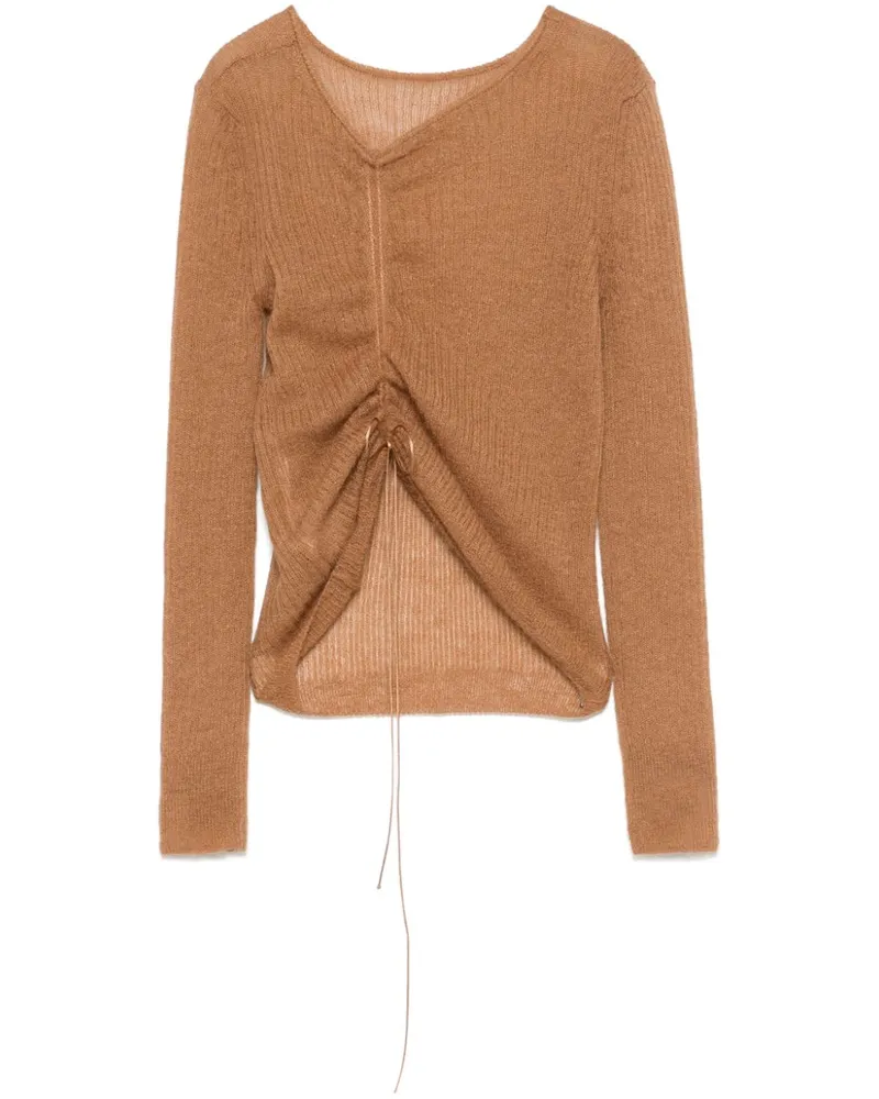 Cecilie Bahnsen Ussi Pullover - Braun Braun