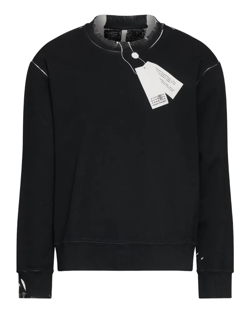 Maison Margiela Klassisches Sweatshirt - Schwarz Schwarz