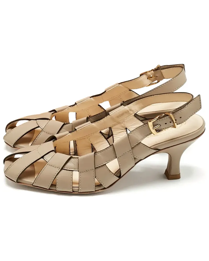 TOD'S slingback sandals - Grau Grau
