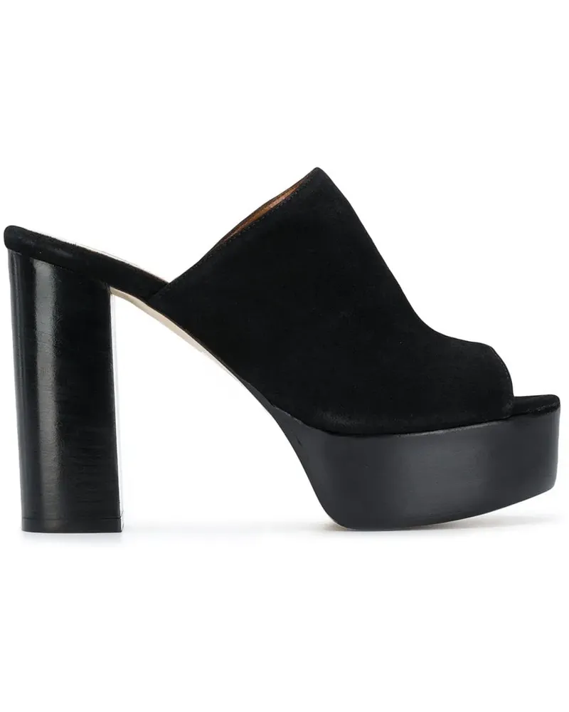 Paris Texas Plateau-Sandalen - Schwarz Schwarz