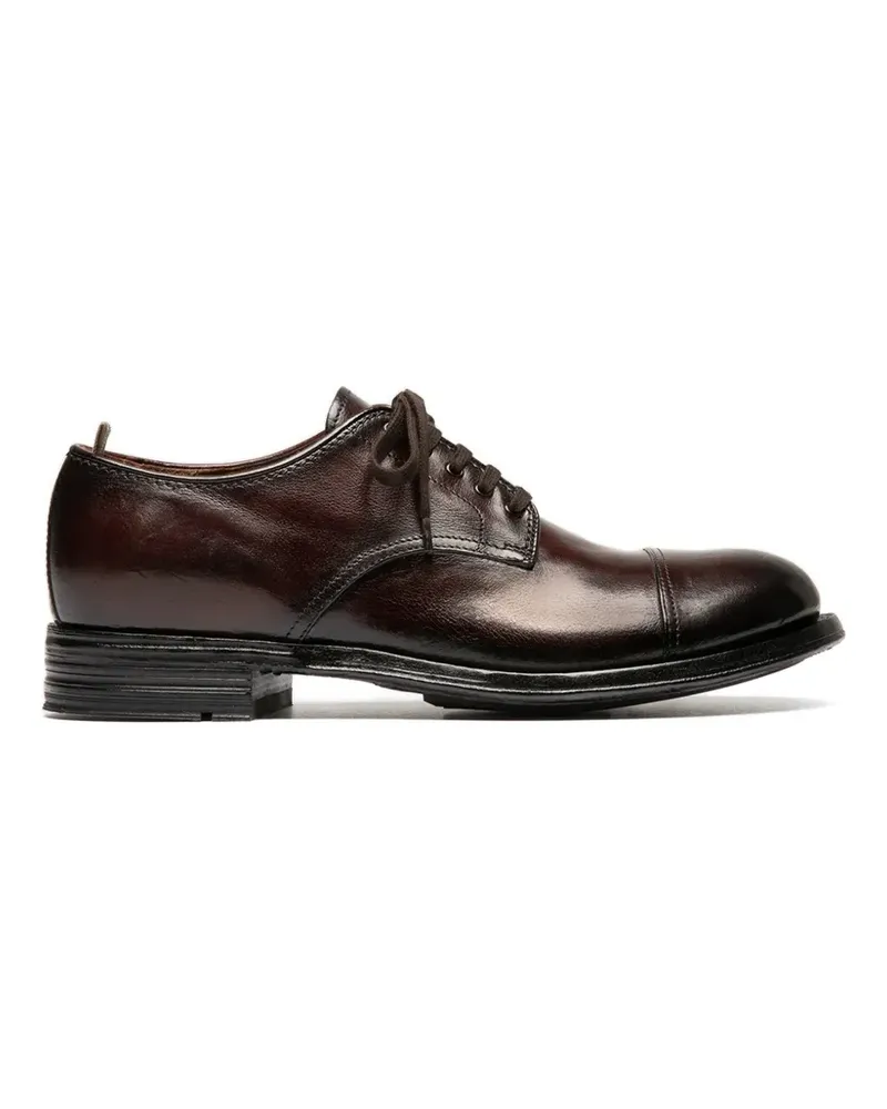 Officine Creative Italia Admiral cap-toe derby shoes - Braun Braun