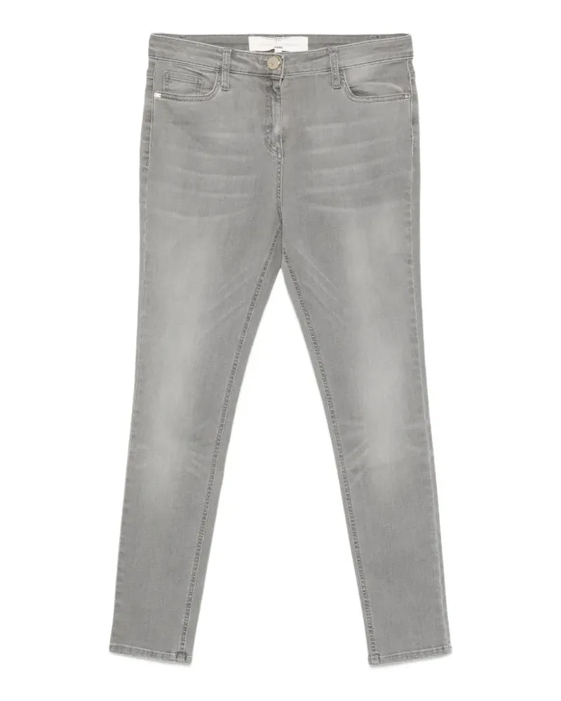 Elisabetta Franchi cropped jeans - Grau Grau