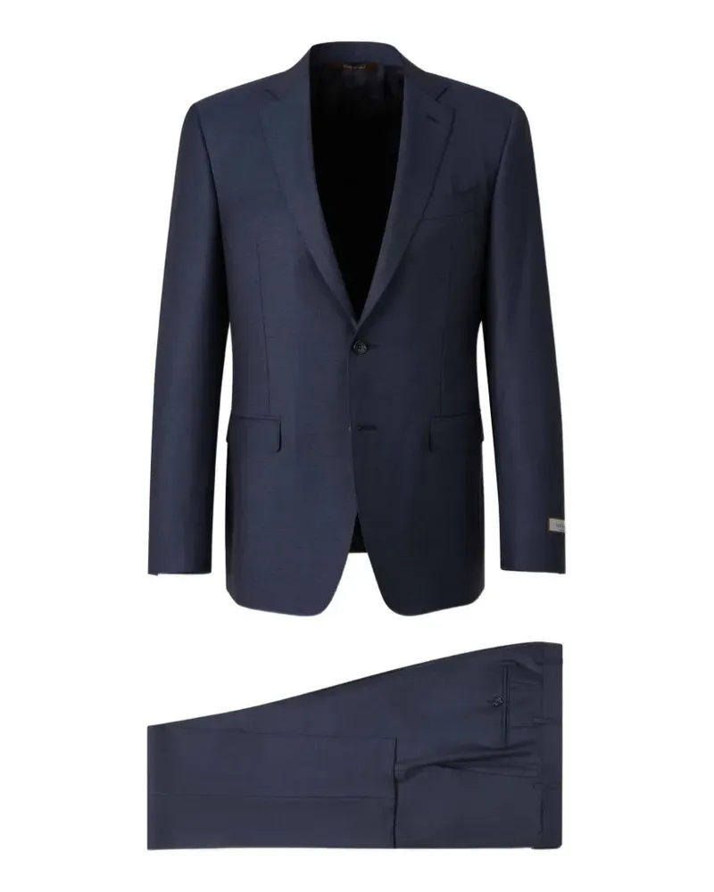 Canali Anzug mit fallendem Revers - Blau Blau
