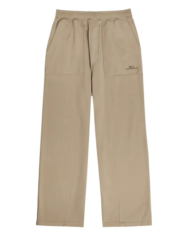 Ten c cotton jersey track pants - Nude Nude