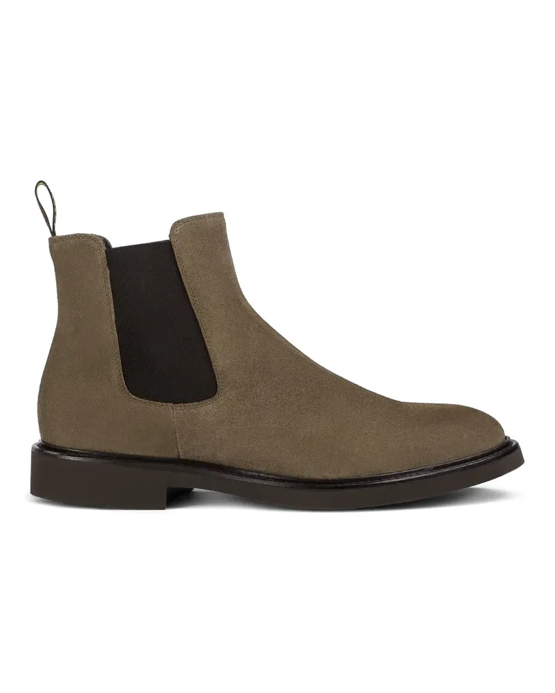 Doucal´s suede ankle boots - Nude Nude