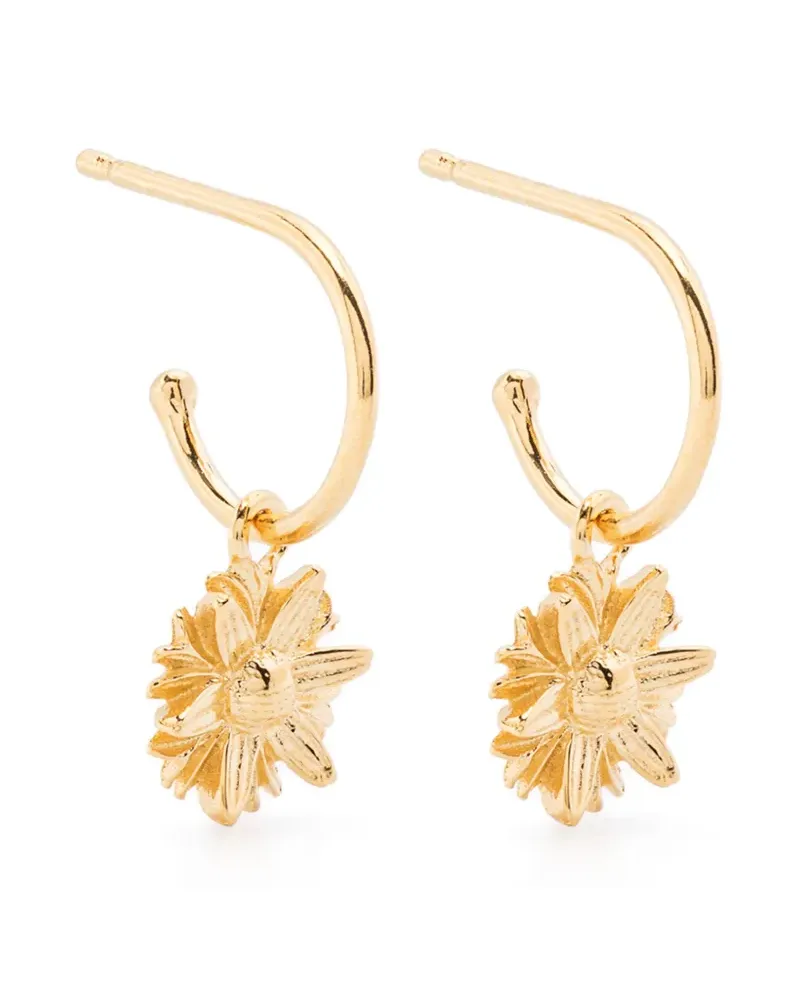 Wouters & Hendrix Daisy hoop earrings - Gold Gold