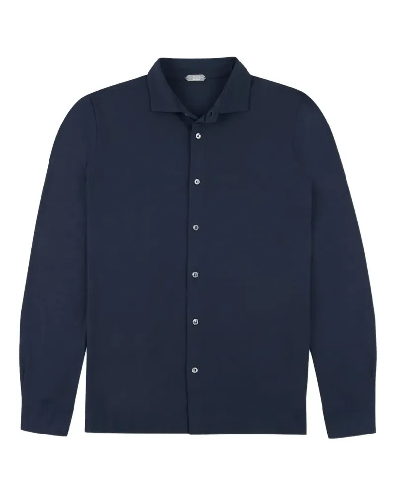 Zanone buttoned shirt - Blau Blau