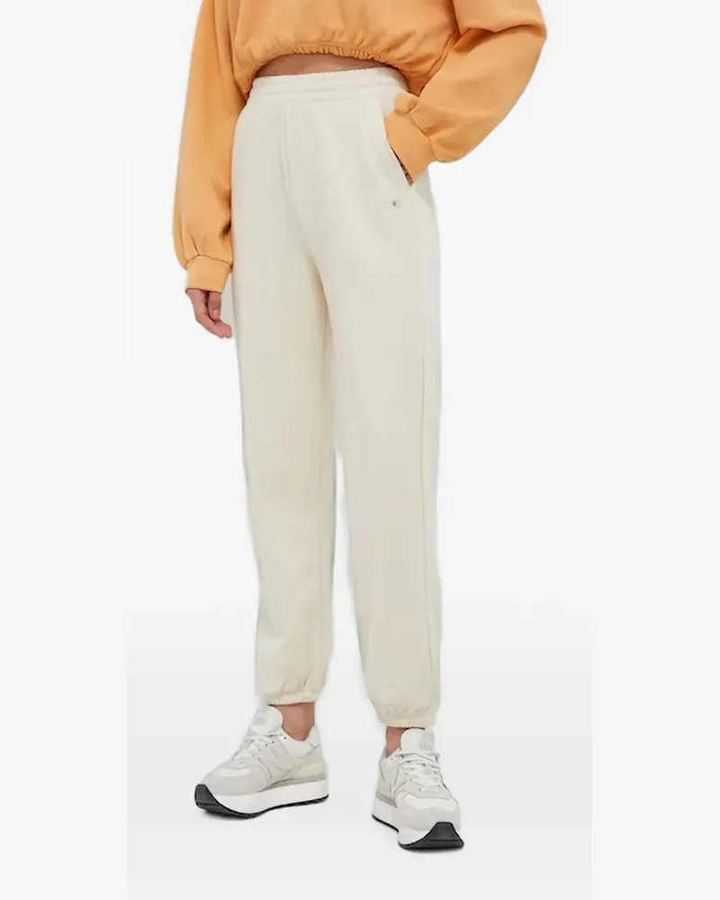 Champion logo-embroidered elasticated track pants - Nude Nude