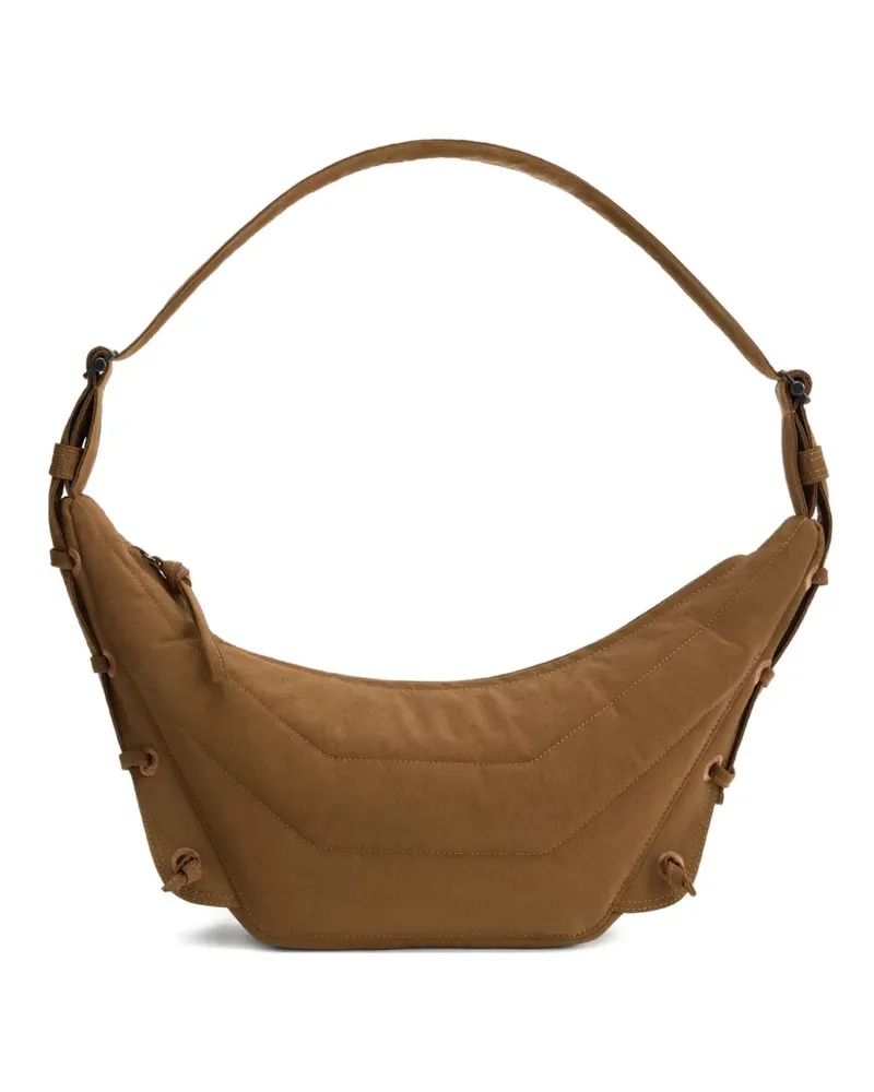 Christophe Lemaire Kleine Soft Game Schultertasche - Braun Braun