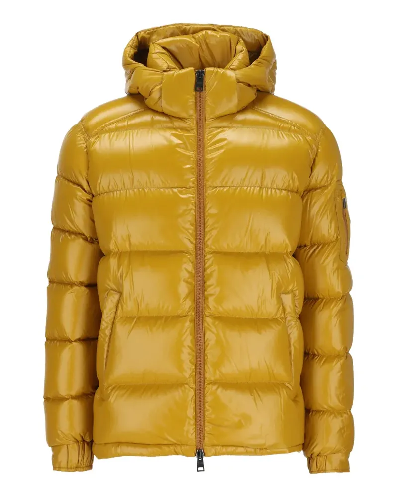 Herno Gesteppte Kapuzenjacke - Gelb Gelb