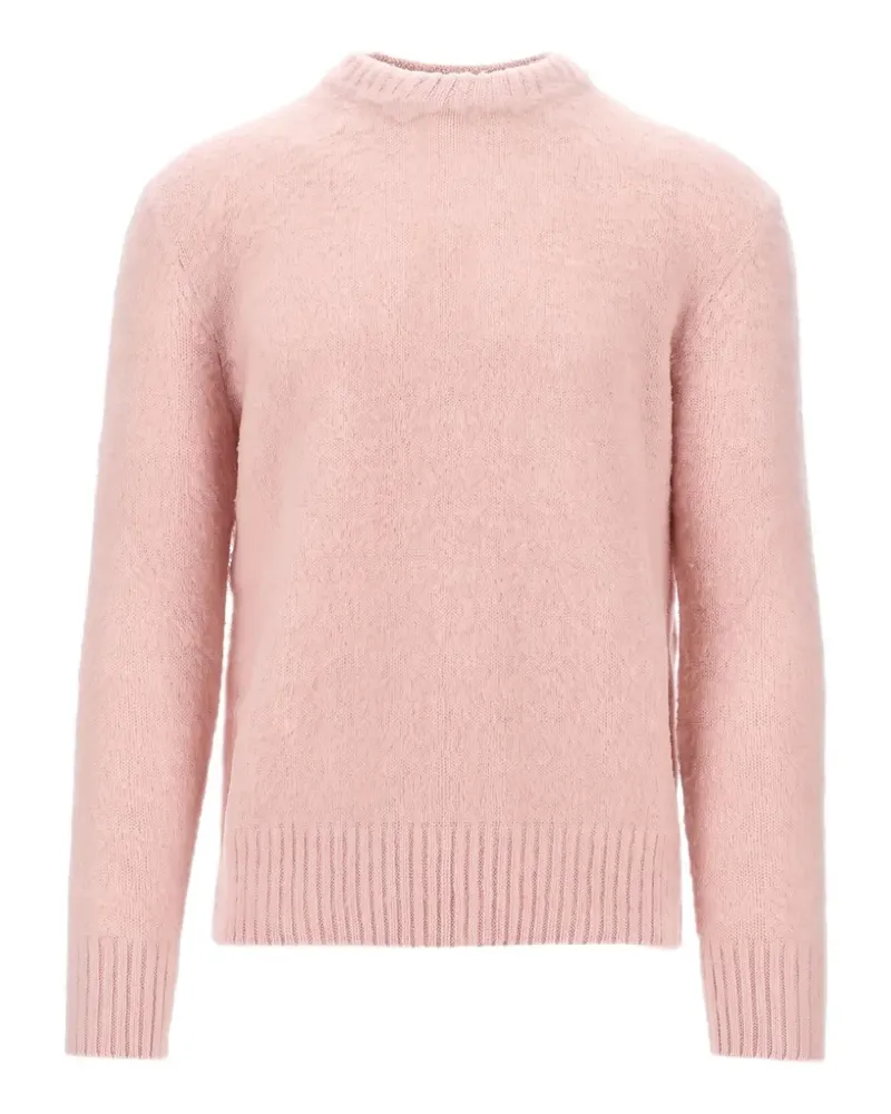 Piacenza Cashmere Pullover mit gerippten Details - Rosa Rosa